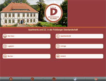 Tablet Screenshot of drostenhaus.de